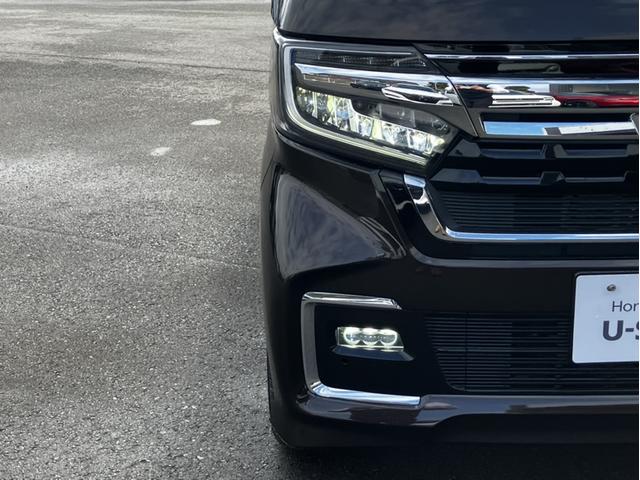 N-BOXカスタム Lターボ 純正ナビ&フルセグTV&DVD再生&Bカメラ&ETC 両側電動D 誤発信抑制 フルオートエアコン Sヒーター LEDランプ 地デジフルセグ アクティブクルーズコントロール サイドカーテンエアバック(28枚目)