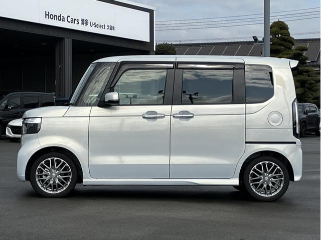 Ｎ－ＢＯＸカスタム ターボ　純正ナビ＆フルセグＴＶ＆Ｂｌｕｅｔｏｏｔｈ＆Ｂカメラ＆ＥＴＣ　スマートキープッシュスタート　ブレーキサポート　サイドエアバック　パワーステアリング　パーキングセンサー　横滑防止　エアコン　ターボ車（6枚目）
