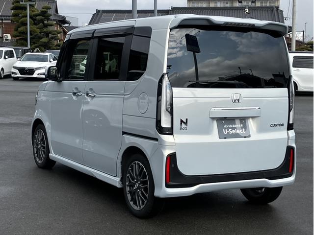 Ｎ－ＢＯＸカスタム ターボ　純正ナビ＆フルセグＴＶ＆Ｂｌｕｅｔｏｏｔｈ＆Ｂカメラ＆ＥＴＣ　スマートキープッシュスタート　ブレーキサポート　サイドエアバック　パワーステアリング　パーキングセンサー　横滑防止　エアコン　ターボ車（8枚目）