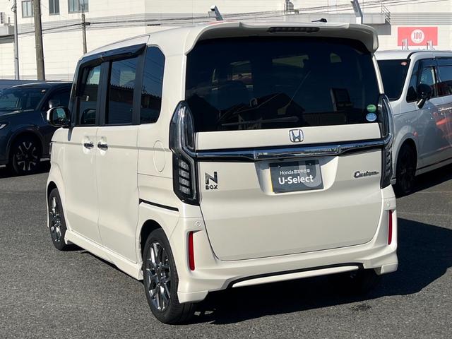 N-BOXカスタム G・Lターボホンダセンシング 無限AW/純正ナビ/CD/BT/バックモニター/ETC 両側PWスライドドア Bモニタ Iストップ セキュリティー クルーズコントロール キーレスエントリー VSA ベンチS LEDランプ PW PS(6枚目)