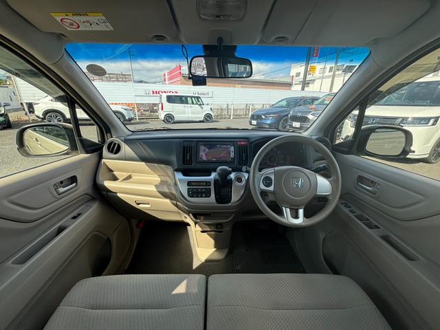 N-WGN G・Aパッケージ ナビ/TV/Bカメラ/ドラレコ カーテンエアバッグ セキュリティー 禁煙 AUTOエアコン パワーウインドウ 記録簿付き ナビTV スマートキー ベンチシート 1セグ ワンオーナー車 ESC ABS(8枚目)