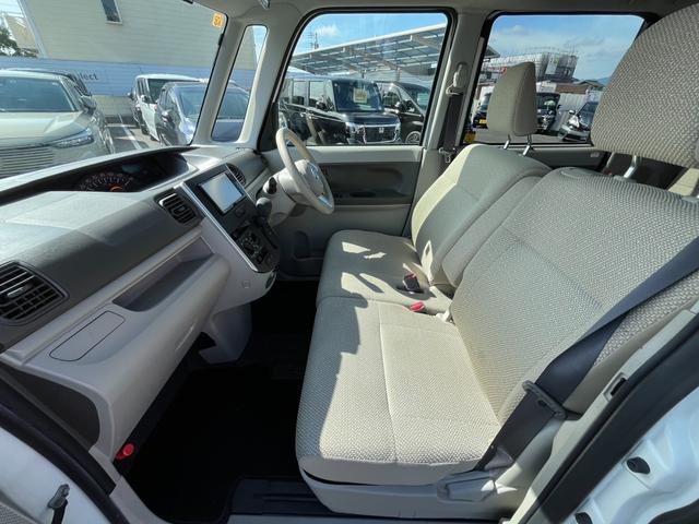 タント L 社外ナビ/フルセグTV/Buletooth/キーレスキー ダブルエアバック キーフリーシステム 左右スライドドア 盗難警報装置 オートエアコン 禁煙車両 DVD再生 運転席エアバッグ パワステ PW(9枚目)