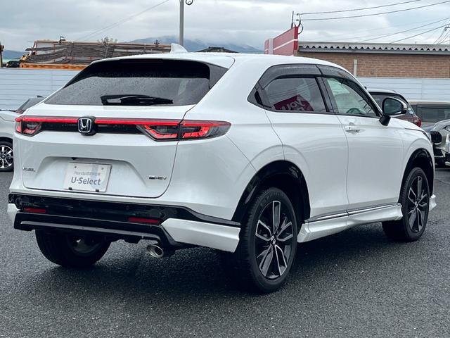 ヴェゼル e:HEVZ 無限エアロ/純正8インチナビ/フルセグTV/BT/社外ドラレコ/ETC/バックモニター 衝突回避支援ブレーキ機能 スマキ Pトランク フルオートエアコン Dレコ エアバッグ 両席エアバック Rカメ(6枚目)