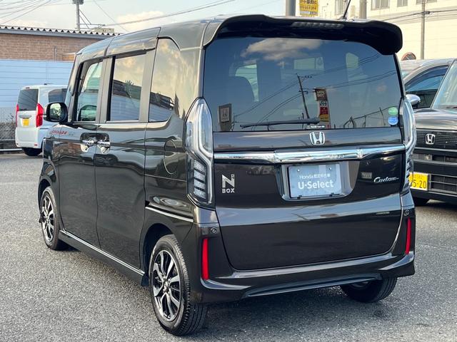 N-BOXカスタム G・Lホンダセンシング 純正ナビ/CD/BTオーディオ/ETC/バックモニター 禁煙 助手席エアバッグ キーレス シートH アイドリングST セキュリティーアラーム スマ-トキ- リアカメラ 前車追従機能 サイドエアバッグ(6枚目)