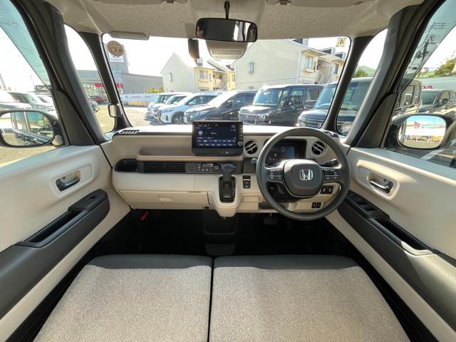 N-BOX ベースグレード 両側電動スライド/純正9インチナビ/フルセグTV/前後ドラレコ/バックモニター/ETC 衝突軽減システム スマートキ- 禁煙 カーテンエアバック イモビライザー ECOモード 横滑り防止 キーフリー(7枚目)