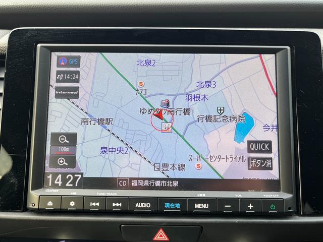 フィット クロスター 純正8インチナビ/フルセグ/BT/バックモニター/ETC パーキングセンサー 地デジ Bカメ 禁煙 スマートキ ナビTV Aストップ USB カーテンエアバッグ クルーズコントロール オートエアコン(12枚目)