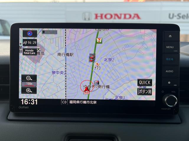 ヴェゼル ｅ：ＨＥＶＸ・ＨｕＮＴパッケージ　純正９インチナビ／フルセグＴＶ／前後ドラレコ／ＥＴＣ／バックモニター　盗難防止システム　地デジフルセグ　サイドエアバッグ　Ｂカメラ　クリアランスソナー　横滑り防止機能　スマートキー　禁煙　ＥＴＣ車載器（12枚目）