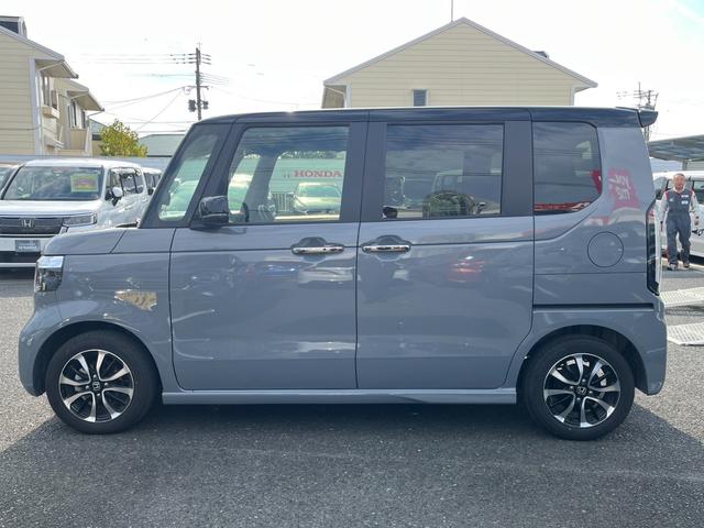 Ｎ－ＢＯＸカスタム コーディネートスタイル　当社レンタＵＰ／純正８インチナビ／フルセグＴＶ／ＢＴ／バックモニター／ＥＴＣ　オートクルーズ　禁煙　ワンオーナー　フルセグ対応　Ｗ電動ドア　シートヒータ　ＬＥＤ　ＥＳＣ　リアカメラ　ソナー　エアコン（4枚目）