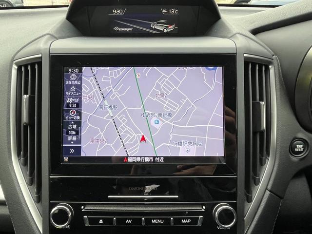 インプレッサスポーツ ２．０ｉ－Ｌアイサイト　マルチナビ／Ｂカメラ／ＴＶ／ＢＴオーディオ　フルセグテレビ　ＥＴＣ車載器　アクセスキー　プリクラッシュ　横滑防止装置　メンテナンスノート　ＤＶＤ再生　後カメラ　ＡＡＣ　ナビＴＶ　ワンオーナー車　禁煙車（12枚目）