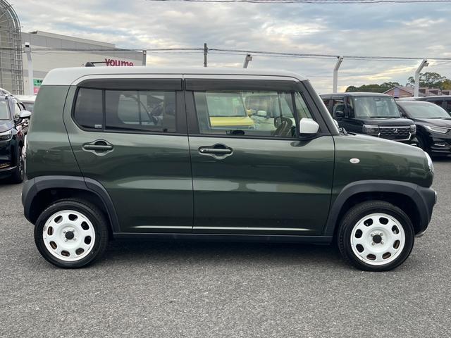 ハスラー Ｇ　デュアルカメラブレーキサポート／社外ナビ／フルセグＴＶ／ＥＴＣ／ドラレコ　レーダーサポート　禁煙車両　プッシュスタートスマートキー　ナビＴＶ　盗難警報装置　ダブルエアバック　運転席シートヒーター　ＡＣ（3枚目）