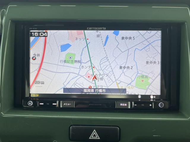 ハスラー Ｇ　デュアルカメラブレーキサポート／社外ナビ／フルセグＴＶ／ＥＴＣ／ドラレコ　レーダーサポート　禁煙車両　プッシュスタートスマートキー　ナビＴＶ　盗難警報装置　ダブルエアバック　運転席シートヒーター　ＡＣ（12枚目）