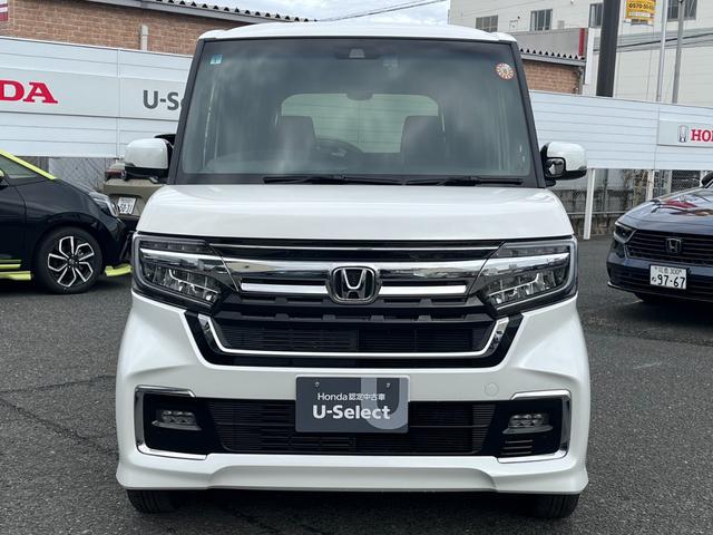 Ｎ－ＢＯＸカスタム Ｌ　純正ナビ／フルセグ／ＢＴ／ドラレコ／ＥＴＣ／バックモニター／リアセンサー　Ｐソナー　禁煙　１オーナー　サイドエアバッグ　ナビＴＶ　Ａストップ　シートヒータ　ベンチシート　キーフリーシステム　リアカメ（2枚目）