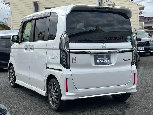 Ｎ－ＢＯＸカスタム Ｌ　純正ナビ／フルセグ／ＢＴ／ドラレコ／ＥＴＣ／バックモニター／リアセンサー　Ｐソナー　禁煙　１オーナー　サイドエアバッグ　ナビＴＶ　Ａストップ　シートヒータ　ベンチシート　キーフリーシステム　リアカメ（5枚目）