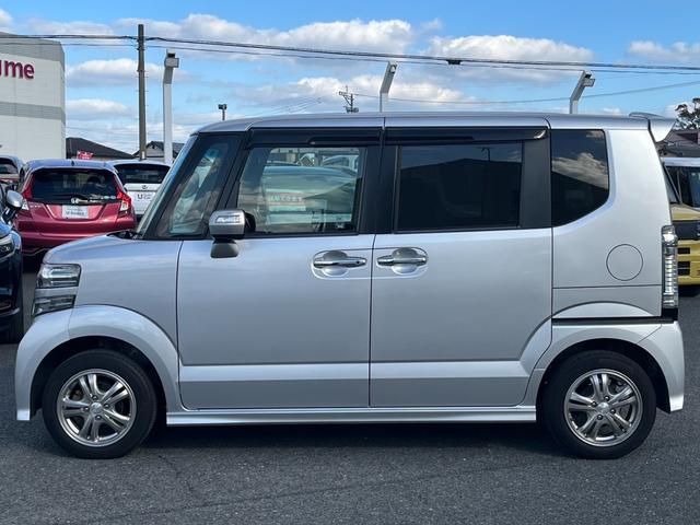 N-BOXカスタム G・ターボパッケージ 社外ナビ・フルセグTV・両側オートスライドドア セキュリティ フルセグテレビ パワーウインドウ スマートキープッシュスタート ナビ&TV 禁煙 ESC キーレスエントリー オートクルーズコントロール(3枚目)