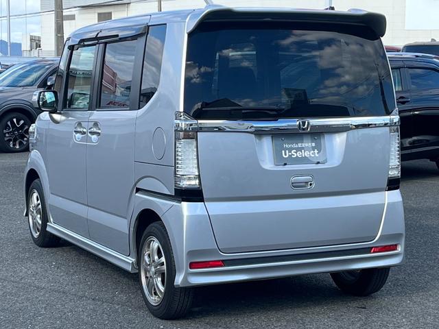N-BOXカスタム G・ターボパッケージ 社外ナビ・フルセグTV・両側オートスライドドア セキュリティ フルセグテレビ パワーウインドウ スマートキープッシュスタート ナビ&TV 禁煙 ESC キーレスエントリー オートクルーズコントロール(6枚目)