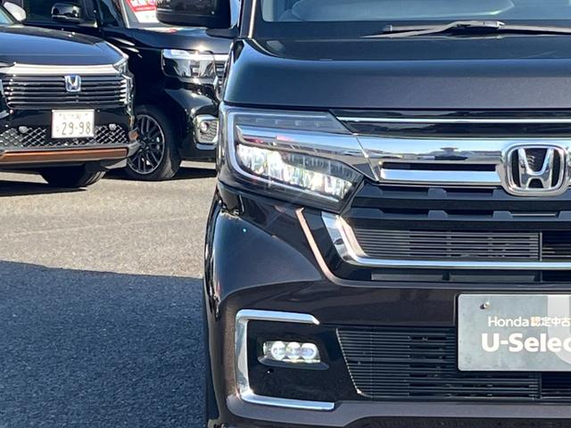 Ｎ－ＢＯＸカスタム Ｌ　純正ナビ／ＣＤ／ＢＴ／ＥＴＣ／バックモニター　Ｐソナー　禁煙　１オーナー　サイドエアバッグ　Ａストップ　シートヒータ　ベンチシート　キーフリーシステム　ＬＥＤライト　リアカメ　クルーズコントロール（21枚目）