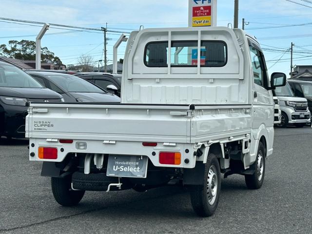 ＮＴ１００クリッパートラック ＤＸ　４ＷＤ／５ＭＴ／クリアランスソナー／パワーウィンドウ　エアＢ　ダブルエアバッグ　１オーナー　禁煙車　ＡＣ　ＰＳ　パワーウインドウ　ＡＢＳ　リモコンキー（5枚目）