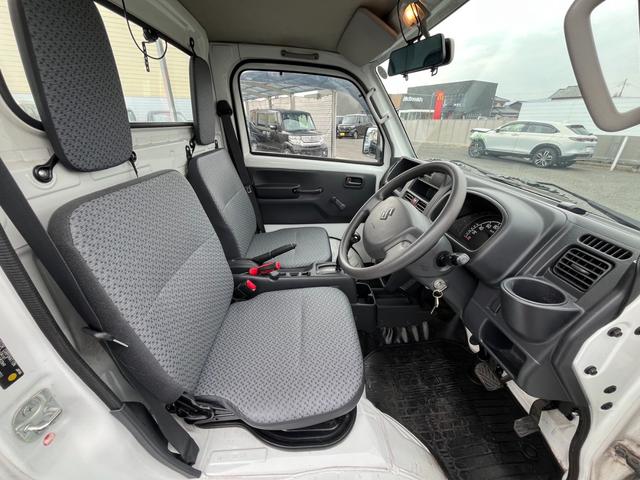 キャリイトラック ＫＣエアコン・パワステ　ＡＴ／パート４ＷＤ／ラジオ／エアコン／パワステ　４ＷＤ車　ＳＲＳ　デュアルエアバッグ　ＰＳ　禁煙（9枚目）