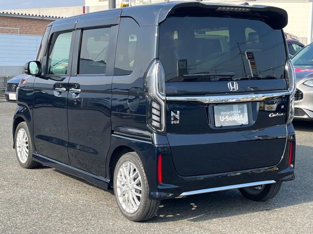 Ｎ－ＢＯＸカスタム Ｌターボ　純正８インチナビ／フルセグＴＶ／ドラレコ／ＥＴＣ／バックモニター　Ｗパワスラ　スマキ　プリクラッシュセーフティー　地デジ対応　後カメラ　シートＨ　ＥＳＣ　サイドエアバック　ＥＣＯＮ　ＵＳＢポート　禁煙（6枚目）