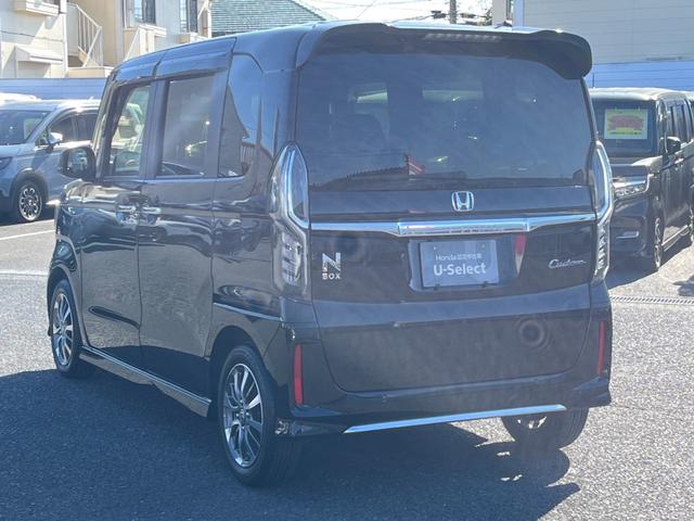 Ｎ－ＢＯＸカスタム Ｌ　純正ナビ／フルセグ／ＢＴ／ドラレコ／バックモニター／ＥＴＣ　シートヒーター付き　助手席エアバック　禁煙　Ｂカメ　１オーナ　ナビ・ＴＶ　ＬＥＤ　エアバッグ　パワーウインドウ　クルコン　エアコン　ＵＳＢ（5枚目）