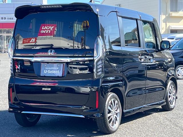 Ｎ－ＢＯＸカスタム Ｌ　純正ナビ／フルセグ／ＢＴ／ドラレコ／バックモニター／ＥＴＣ　シートヒーター付き　助手席エアバック　禁煙　Ｂカメ　１オーナ　ナビ・ＴＶ　ＬＥＤ　エアバッグ　パワーウインドウ　クルコン　エアコン　ＵＳＢ（6枚目）