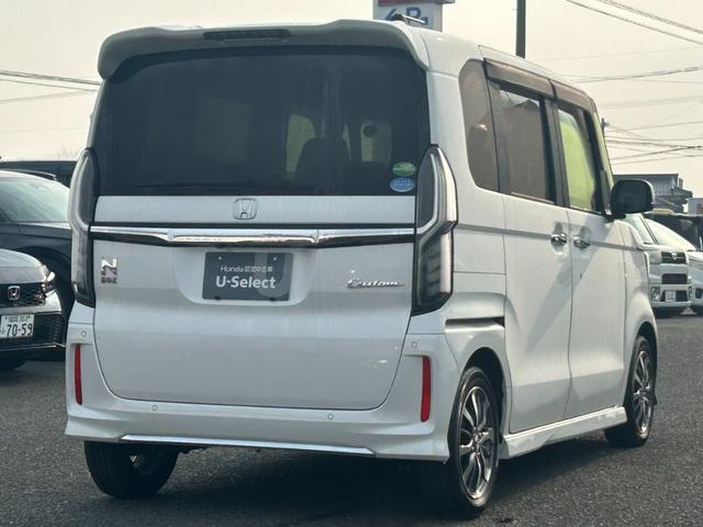 N-BOXカスタム L 純正ナビ/フルセグTV/Bluetooth/ドラレコ前後/ETC シートヒーター付き 助手席エアバック 禁煙 Bカメ 1オーナ ナビ・TV LED エアバッグ パワーウインドウ クルコン エアコン(5枚目)