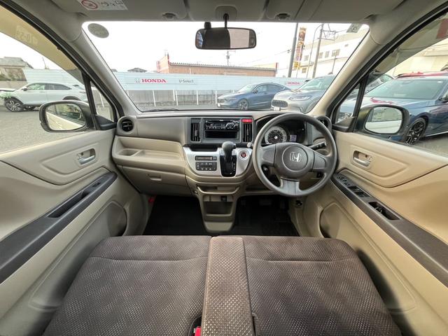 Ｎ－ＷＧＮ Ｇ　純正ＣＤチューナー／スマートキー／オートエアコン　両席エアバック　１オーナー車　ＡＣ　ＶＳＣ　禁煙　キーフリーシステム　パワーウィンド　セキュリティ　ＡＢＳ　ベンチシート　パワーステアリング（7枚目）