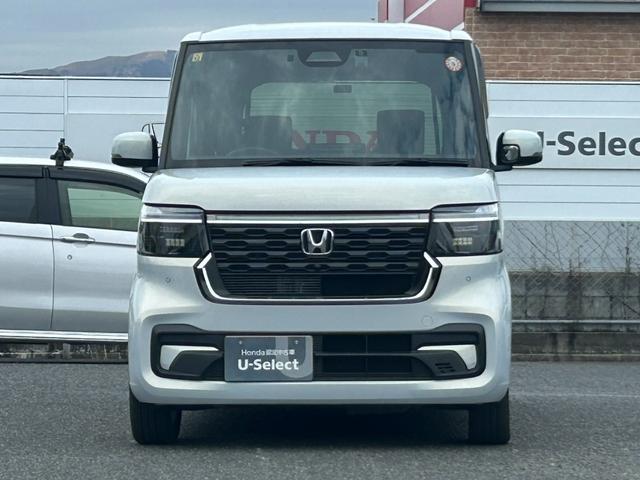 Ｎ－ＢＯＸカスタム ターボ　純正ナビ／フルセグＴＶ／ドラレコ３カメラ／ＥＴＣ　盗難防止システム　スマートキープッシュスタート　ブレーキサポート　１オーナー　サイドエアバック　パワーステアリング　パーキングセンサー　ＤＶＤ再生可（2枚目）