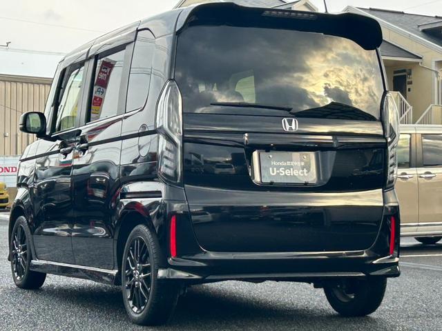 Ｎ－ＢＯＸカスタム Ｌターボスタイル＋ブラック　純正９インチナビ／フルセグＴＶ／アドバンスドルームミラー／ドラレコ　Ｗ電動ドア　ナビＴＶ　パワステ　禁煙　ベンチシート　オートクルーズ　エアバッグ　横滑防止装置　ＡＢＳ　ＵＳＢポート　サイドエアバッグ（6枚目）