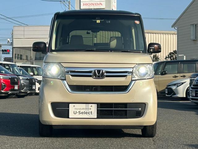 Ｎ－ＢＯＸ Ｌコーディネートスタイル　９インチナビ／フルセグＴＶ／ＥＴＣ／Ｂｌｕｅｔｏｏｔｈ／ドラレコ前後　衝突軽減ブレーキ　ＰＳ　ＬＥＤ　地デジＴＶ　クルコン　横滑り防止機能　前席シートヒーター　ＡＣ　ＤＶＤ再生　パワーウインドウ　禁煙（2枚目）