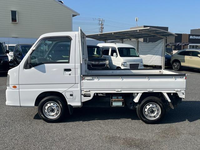 サンバートラック ＴＢ　４ＷＤ／エアコン／パワステ／エアバッグ　フルタイム４ＷＤ　エアーバッグ　禁煙　パワステ付　エアコン付き（3枚目）