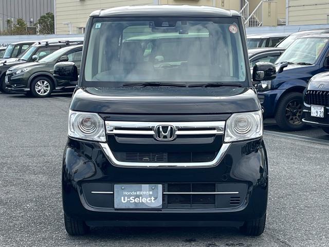 Ｎ－ＢＯＸ Ｇ　純正ナビ／フルセグ／ＤＶＤ／ＢＴ／バックモニター／ＥＴＣ／社外ドラレコ　踏み間違い防止装置　ＢＴオーディオ　クリソナ　セキュリティ　電動ミラー　追従クルコン　ＥＴＣ付き　禁煙　ＡＵＸ　ナビ・ＴＶ　ＡＣ（2枚目）