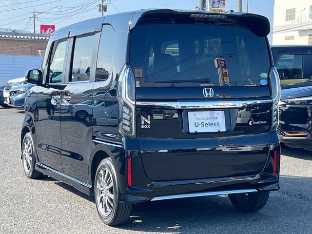 Ｎ－ＢＯＸカスタム Ｌ　純正ナビ／フルセグ／ドラレコ／ＥＴＣ／バックモニター　スマートキーシステム　追従型クルコン　ヒーター　Ｂｌｕｅｔｏｏｔｈ音楽　電動格納式ドアミラー　禁煙　ＬＫＡＳ　リヤカメラ　１オナ　ナビ＆ＴＶ（6枚目）