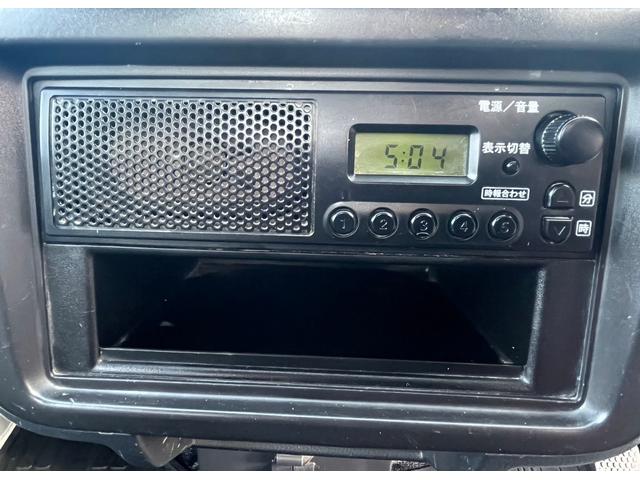 キャリイトラック ＫＣ　４ＷＤ　５速ＭＴ　キー２個　パワステ　エアコン　ラジオ　取扱説明書　メンテナンスノート（22枚目）