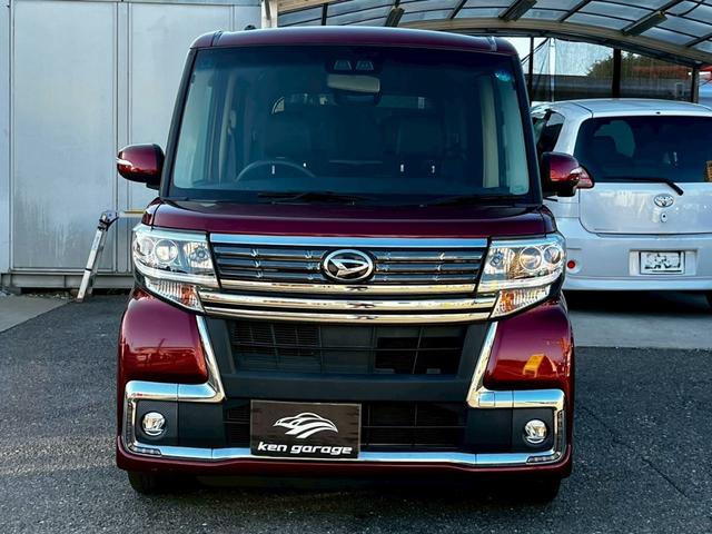 タント カスタムＸ　トップエディションＳＡＩＩＩ　プッシュスタート　スマートキー　両側スライド片側電動ドア　純正カーナビ　フルセグ　ブルートゥース　ＣＤ・ＤＶＤ再生　シートヒーター　ベンチシート　クリアランスソナー　衝突被害軽減システム　取扱説明書（2枚目）