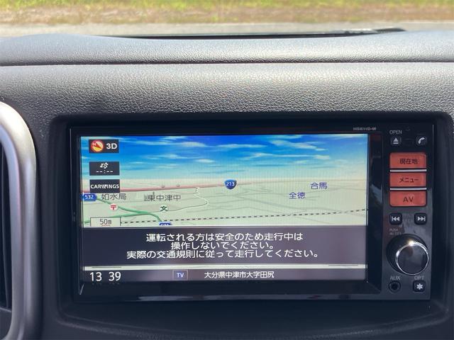 キューブ ライダー　車検令和９年３月　純正ナビ地デジＴＶ　Ｂｌｕｅｔｏｏｔｈ　インテリジェントキー　ＥＴＣ　プッシュスターター　革調シートカバー　ベンチシート　ＨＩＤヘッドライト　純正エアロ　純正１６インチアルミホイール（3枚目）