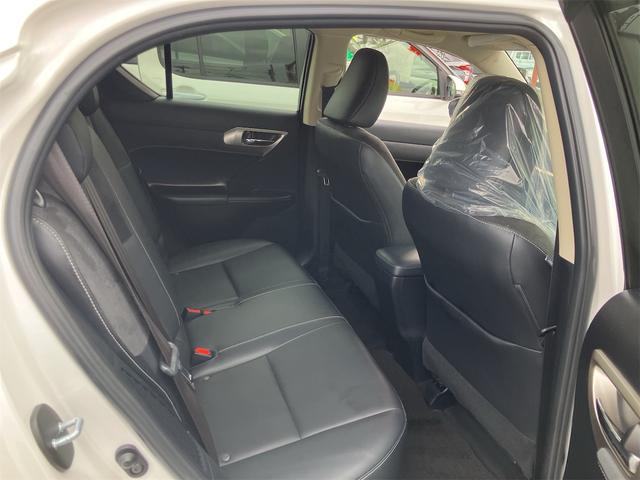 CT CT200h バージョンC 純正ナビ地デジTV Bカメラ Bluetooth 前後ドライブレコーダー ETC スマートキー ハーフレザーシート シートヒーター クルーズC LEDヘッドライト 衝突軽減ブレーキ レーンアシスト(38枚目)