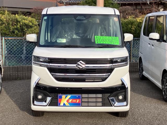 スペーシアカスタム ハイブリッドＸＳ　両側電動スライドドア　スズキコネクトオプション９インチナビ地デジＴＶ　全方位カメラ　Ｂｌｕｅｔｏｏｔｈ　アダクティブクルーズコントロール　オートライト　ＬＥＤヘッドライト　届出済未使用車（40枚目）