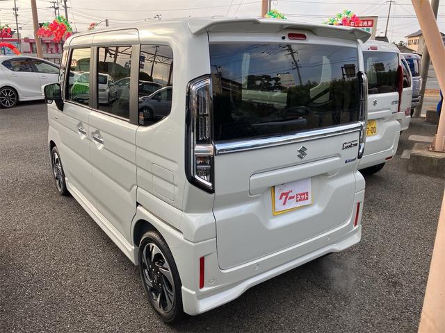 スペーシアカスタム ハイブリッドＸＳ　両側電動スライドドア　スズキコネクトオプション９インチナビ地デジＴＶ　全方位カメラ　Ｂｌｕｅｔｏｏｔｈ　アダクティブクルーズコントロール　オートライト　ＬＥＤヘッドライト　届出済未使用車（46枚目）