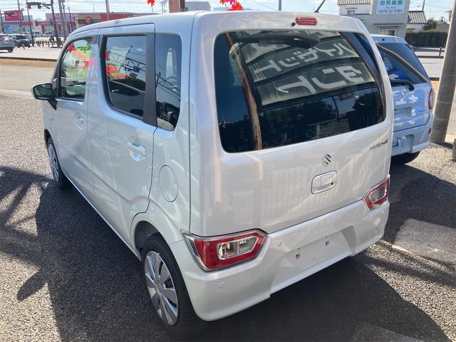 ワゴンＲ ＦＸ　届出済未使用車　デュアルブレーキサポート　レーンアシスト　クリアランスソナー　横滑り防止装置　スマートキー　プッシュスターター　オートライト　電動格納ドアミラー　ベンチシート（28枚目）