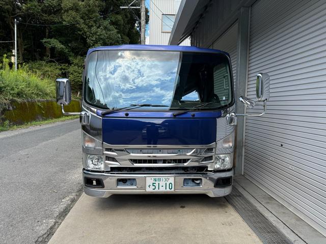 エルフトラック 車両運搬車　極東フラトップ（2枚目）