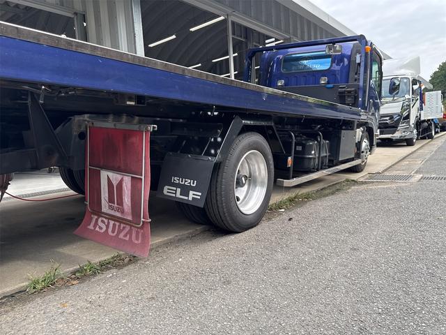 エルフトラック 車両運搬車　極東フラトップ（10枚目）