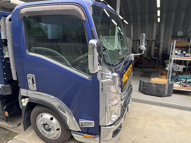 エルフトラック 車両運搬車　極東フラトップ（15枚目）