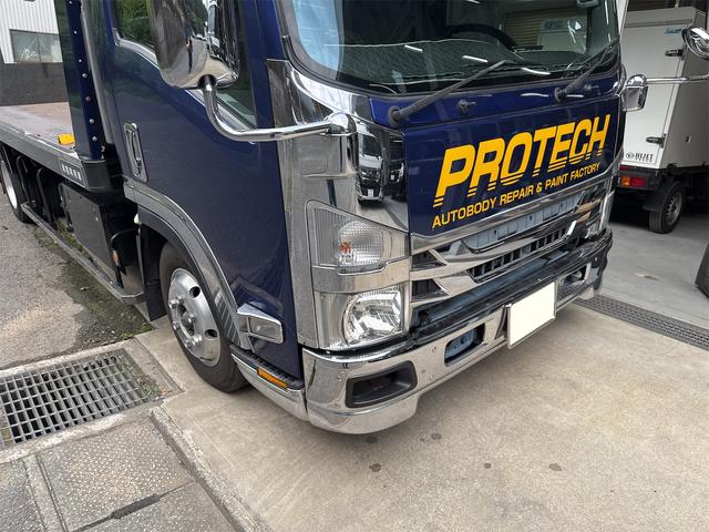 エルフトラック 車両運搬車　極東フラトップ（16枚目）
