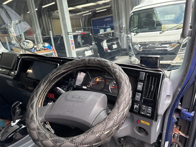 エルフトラック 車両運搬車　極東フラトップ（23枚目）