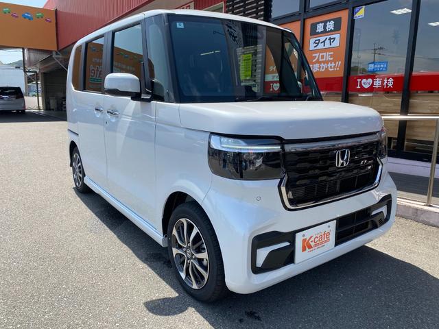 Ｎ－ＢＯＸカスタム ベースグレード　届出済未使用車　衝突軽減ブレーキ付き　両側電動スライドドア（8枚目）