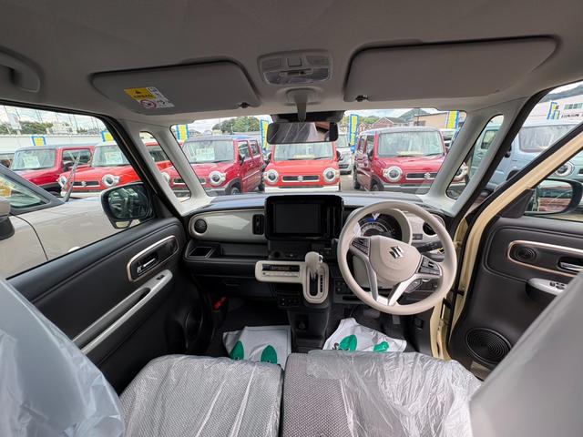 ワゴンＲスマイル ハイブリッドＸ　届出済未使用車　衝突軽減ブレーキ　クルーズコントロール　両側電動スライドドア　電子パーキング　ブレーキホールド　シートヒーター　コーナーセンサー　キーフリー　オートエアコン（16枚目）