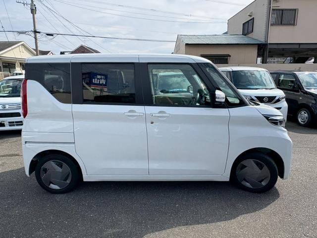 ルークス Ｘ　衝突軽減ブレーキ　社外ナビ　パノラマモニター　ワンセグＴＶ　ＣＤ再生　片側電動スライドドア　ＥＴＣ　ドライブレコーダー　ステアリングスイッチ　キーフリー　オートエアコン（8枚目）