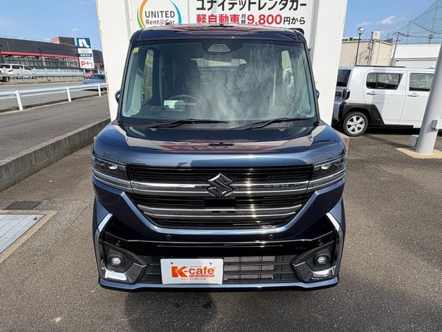 スペーシアカスタム ハイブリッドＸＳ　衝突軽減ブレーキ　両側電動スライドドア　シートヒーター　ハンドルヒーター　電子パーキングブレーキ　ブレーキホールド（7枚目）