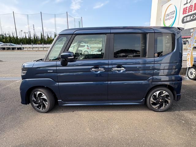 スペーシアカスタム ハイブリッドＸＳ　衝突軽減ブレーキ　両側電動スライドドア　シートヒーター　ハンドルヒーター　電子パーキングブレーキ　ブレーキホールド（8枚目）